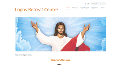 Desktop Screenshot of logosretreatcentre.com